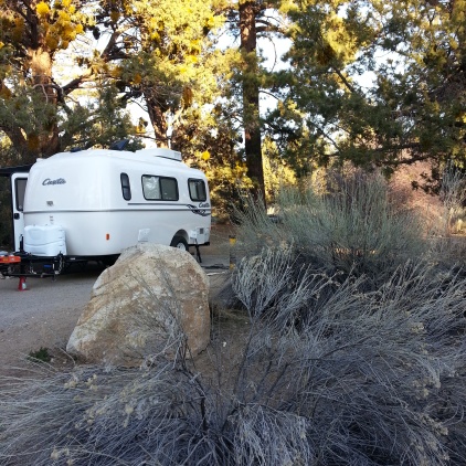 Spot #40, Snowberry Loop, Serrano Campground, Big Bear Lake, CA.